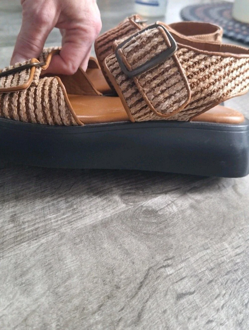 Free People Size 7 Mandy Weave Women's Sandals